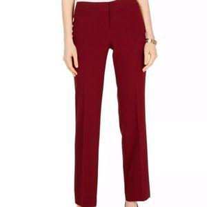 Nine West Burgundy Trousers 14 NWT